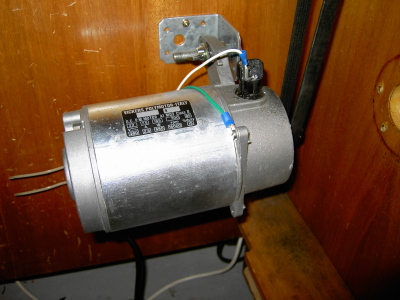 Waschmaschinen Motor in der Nähmaschine